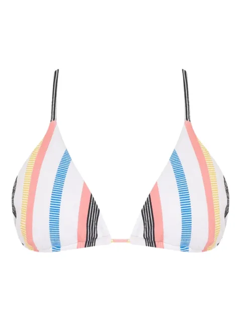 Cia Marítima striped triangle bikini top