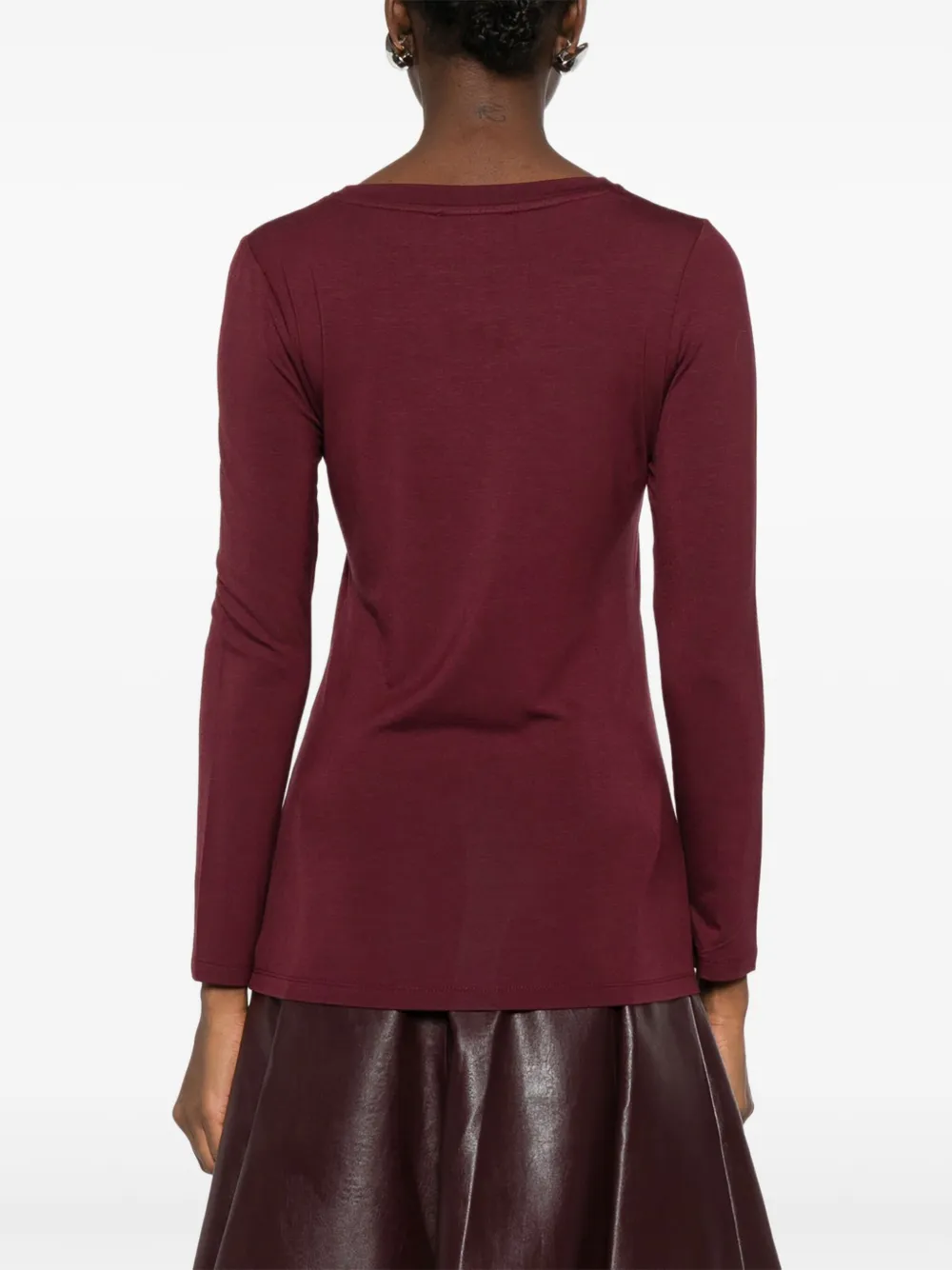 ALPHA STUDIO T-shirt met lange mouwen Rood