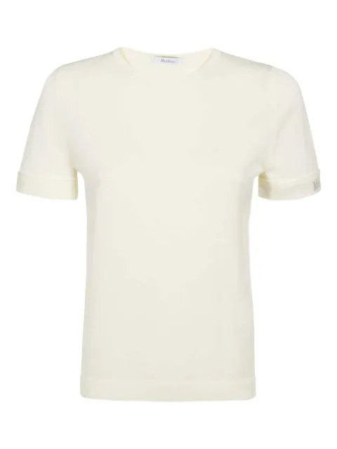 Max Mara logo-detail cotton T-shirt