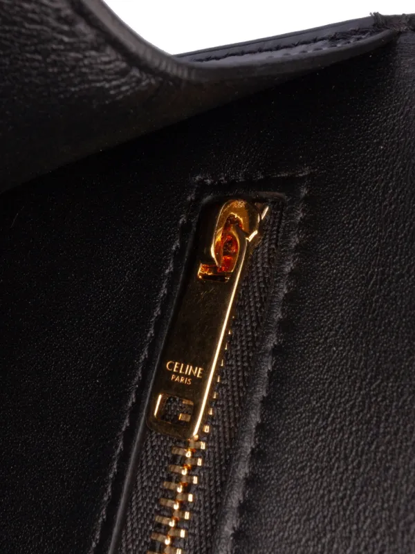 Céline Pre-Owned 2023 シャイニーカーフ カレッジ トリオンフ
