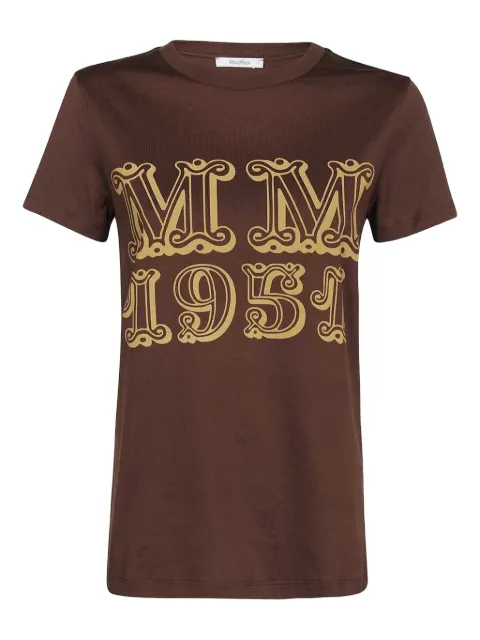 Max Mara graphic-print T-shirt