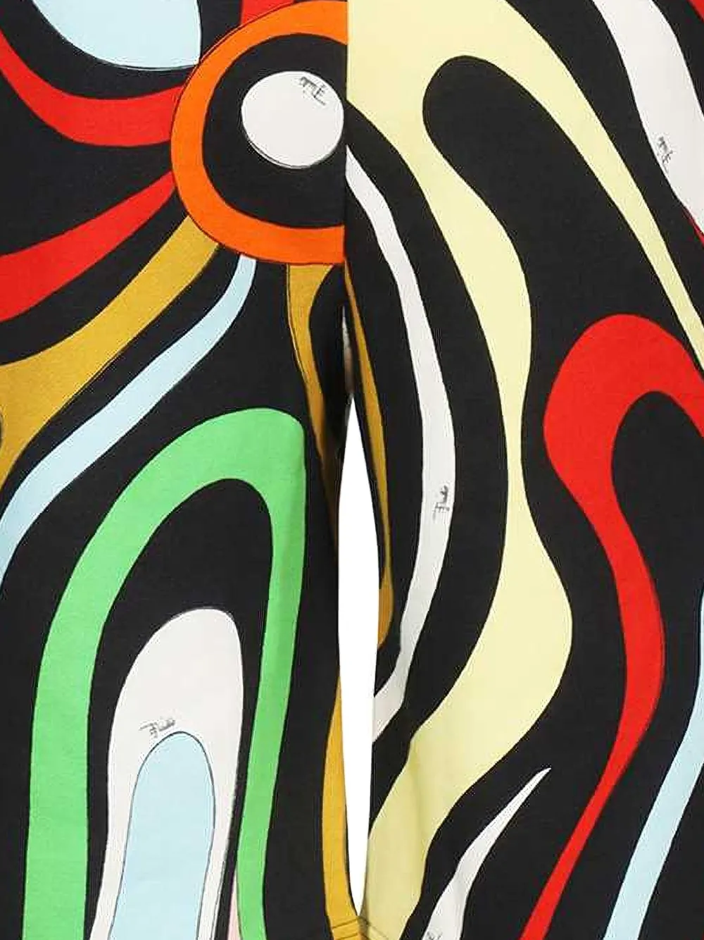 PUCCI swirl-print elastic-waist shorts Zwart
