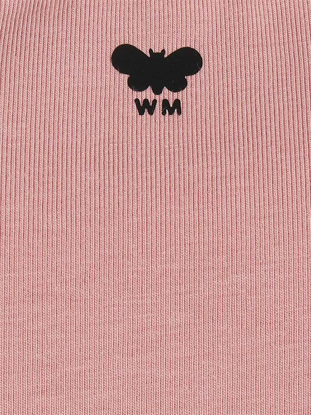 Weekend Max Mara Ribbed-neckline T-shirt In Pink