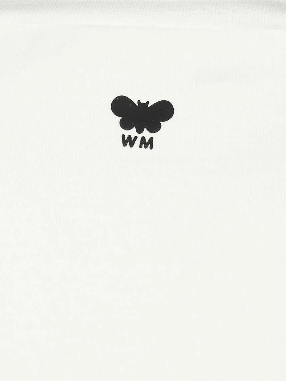 Weekend Max Mara three-quarter sleeve logo T-shirt Wit