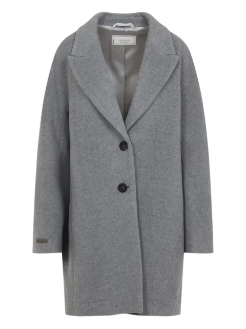 Peserico single-breasted wool coat