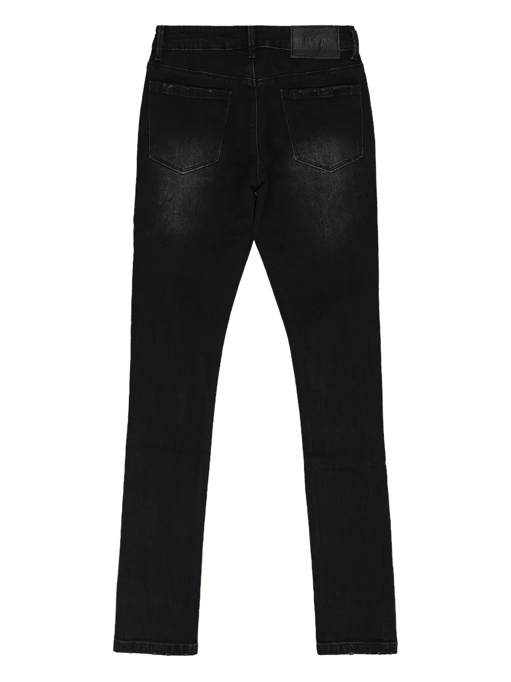 RTA Gerafelde jeans - Zwart
