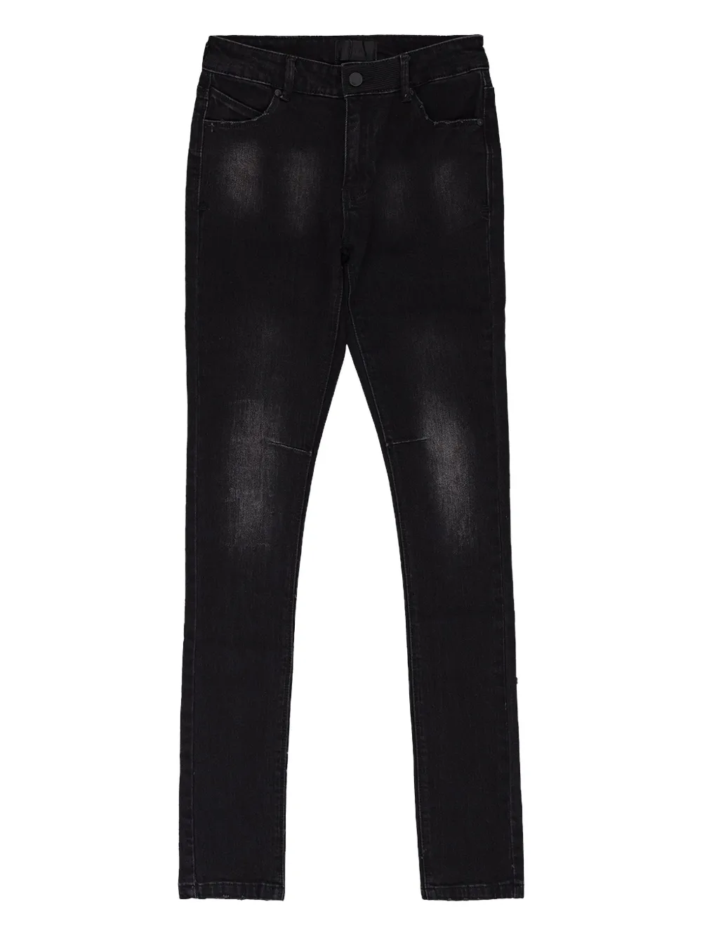 RTA Gerafelde jeans Zwart