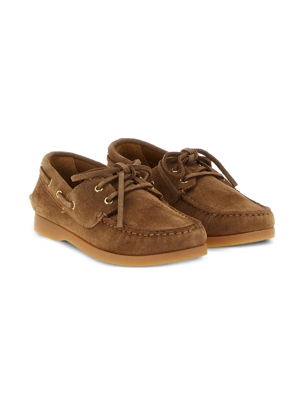 Golden Goose Kids Suède schoenen Bruin