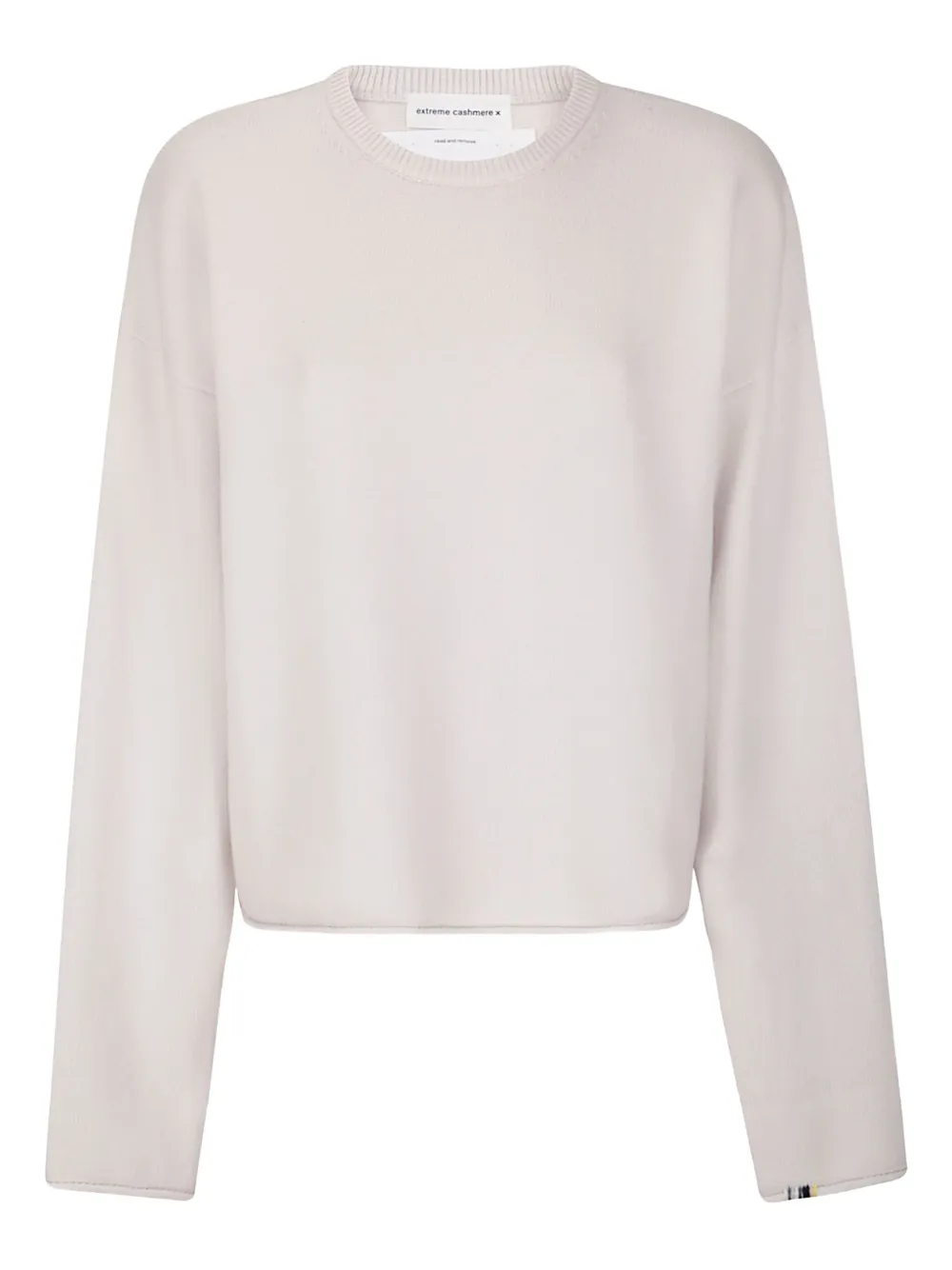 round-neck cashmere sweat
