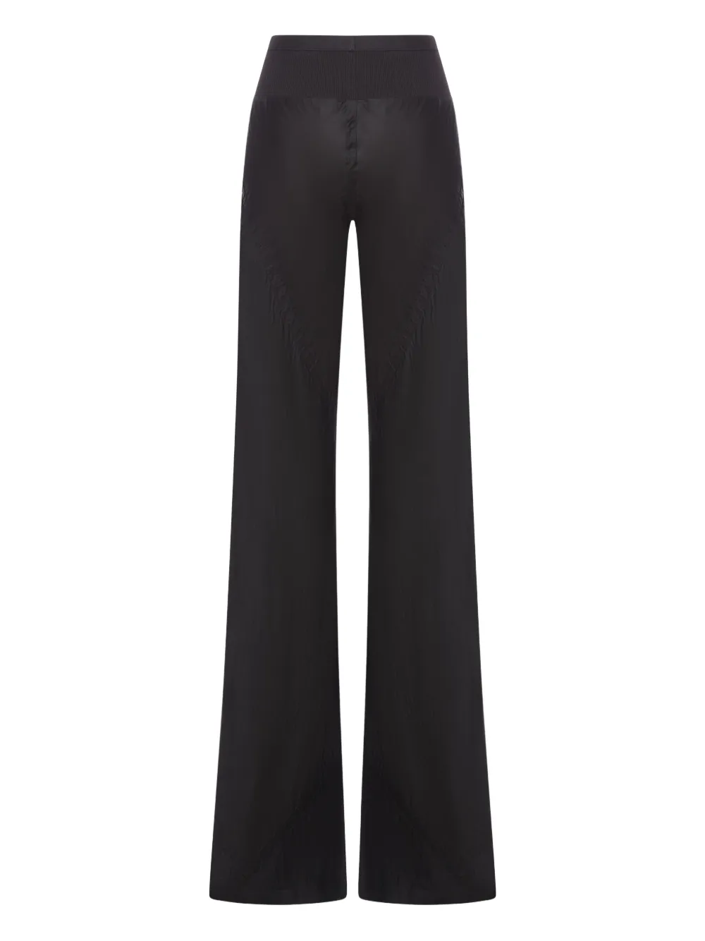 Rick Owens ribbed trousers - Zwart