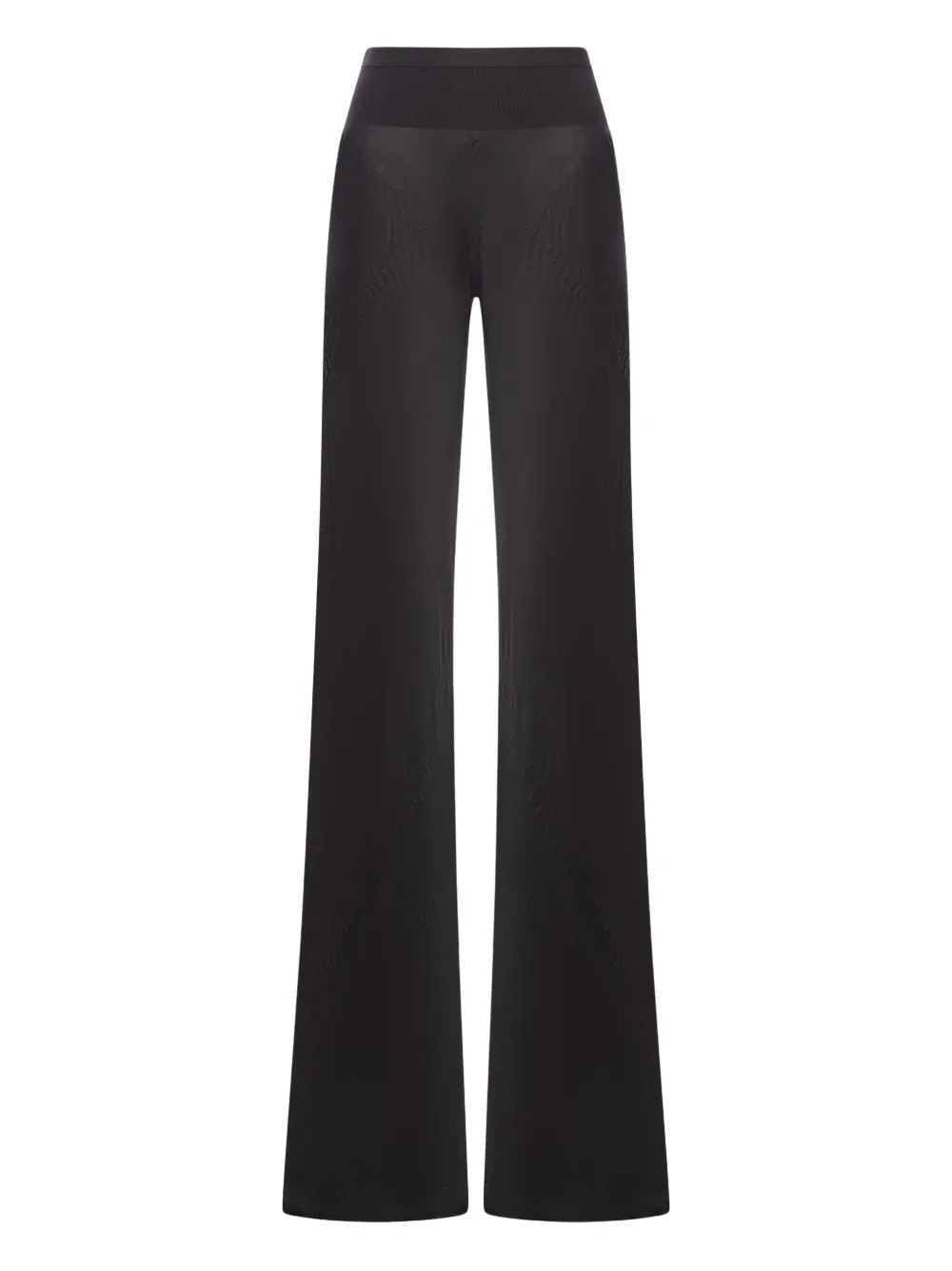 Rick Owens Geribbelde broek Zwart