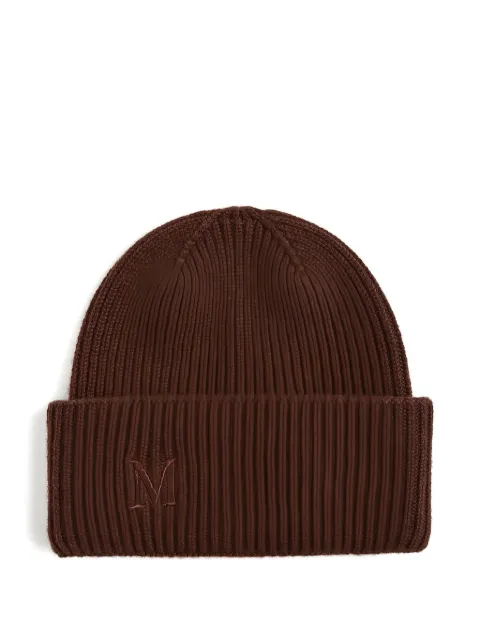 Max Mara ribbet hue med broderi