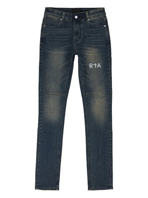 RTA logo-print jeans