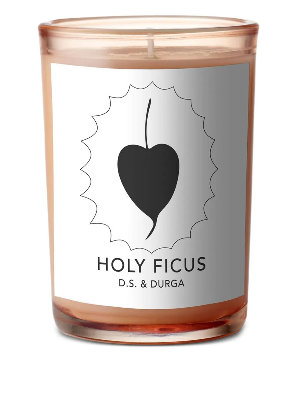 D.S. & Durga holy ficus leaf candle (200g) | Neutrals | Image 1