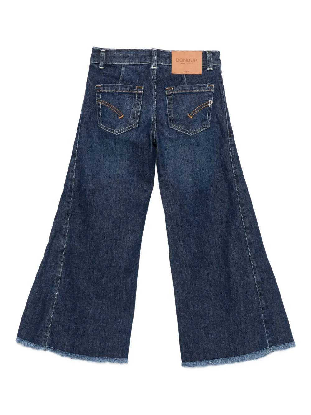 DONDUP KIDS frayed jeans Blauw