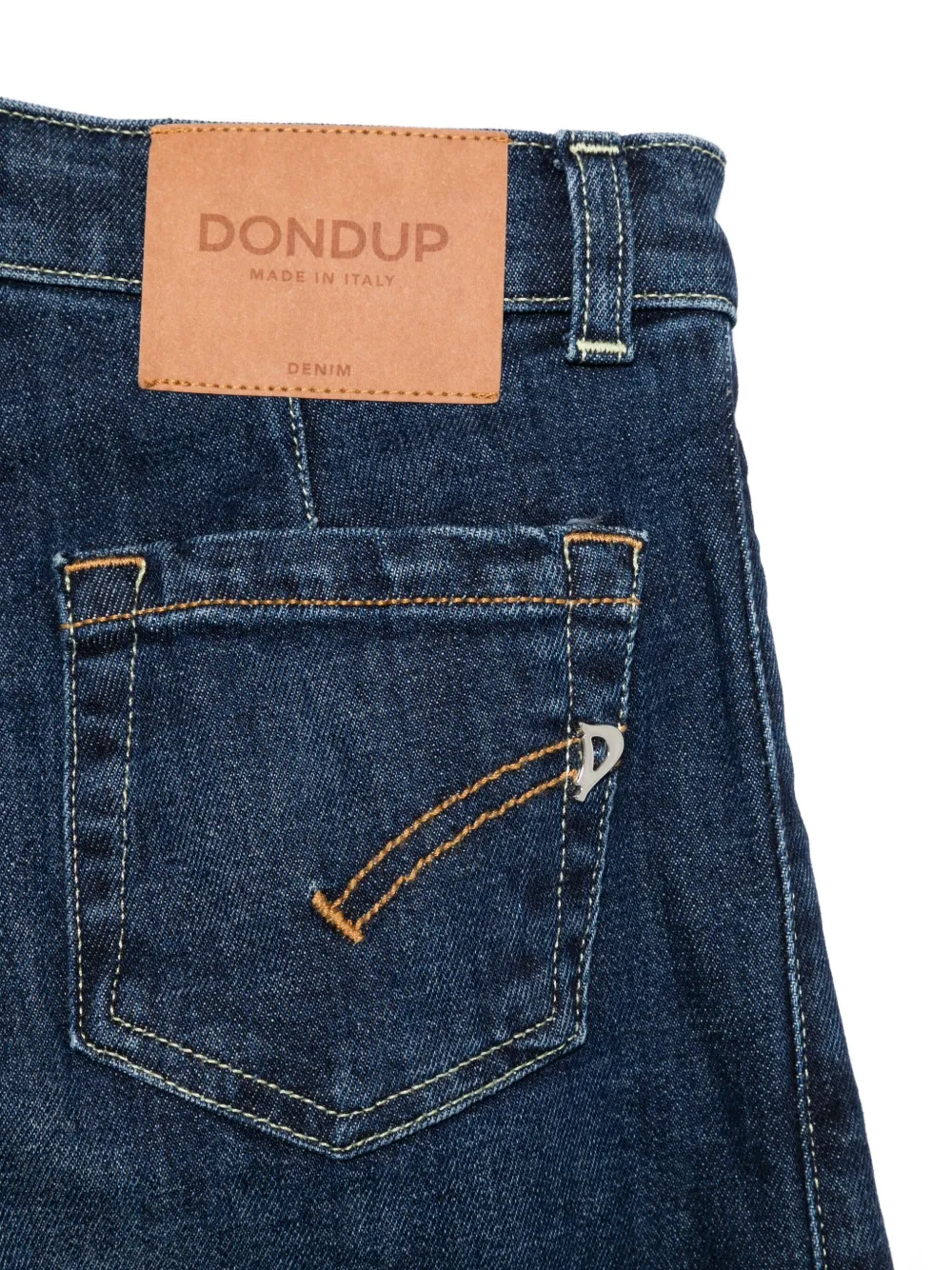 DONDUP KIDS frayed jeans Blauw