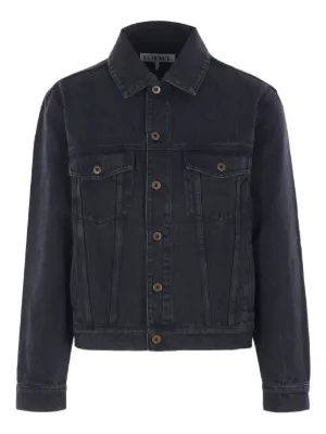 【美品】LOEWE 23AW アナグラム ロゴ デニム トラッカージャケット LOEWE ロエベ アナグラム ロゴ デニムジャケット クラシック