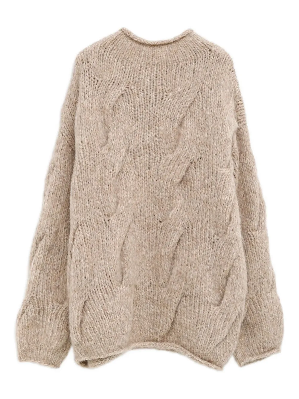 Lauren Manoogian Wool And Alpaca Sweater In Brown