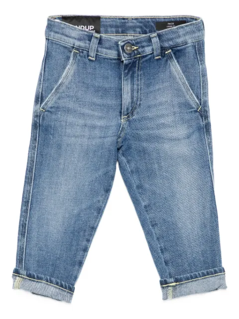DONDUP KIDS Jeans con applicazione logo