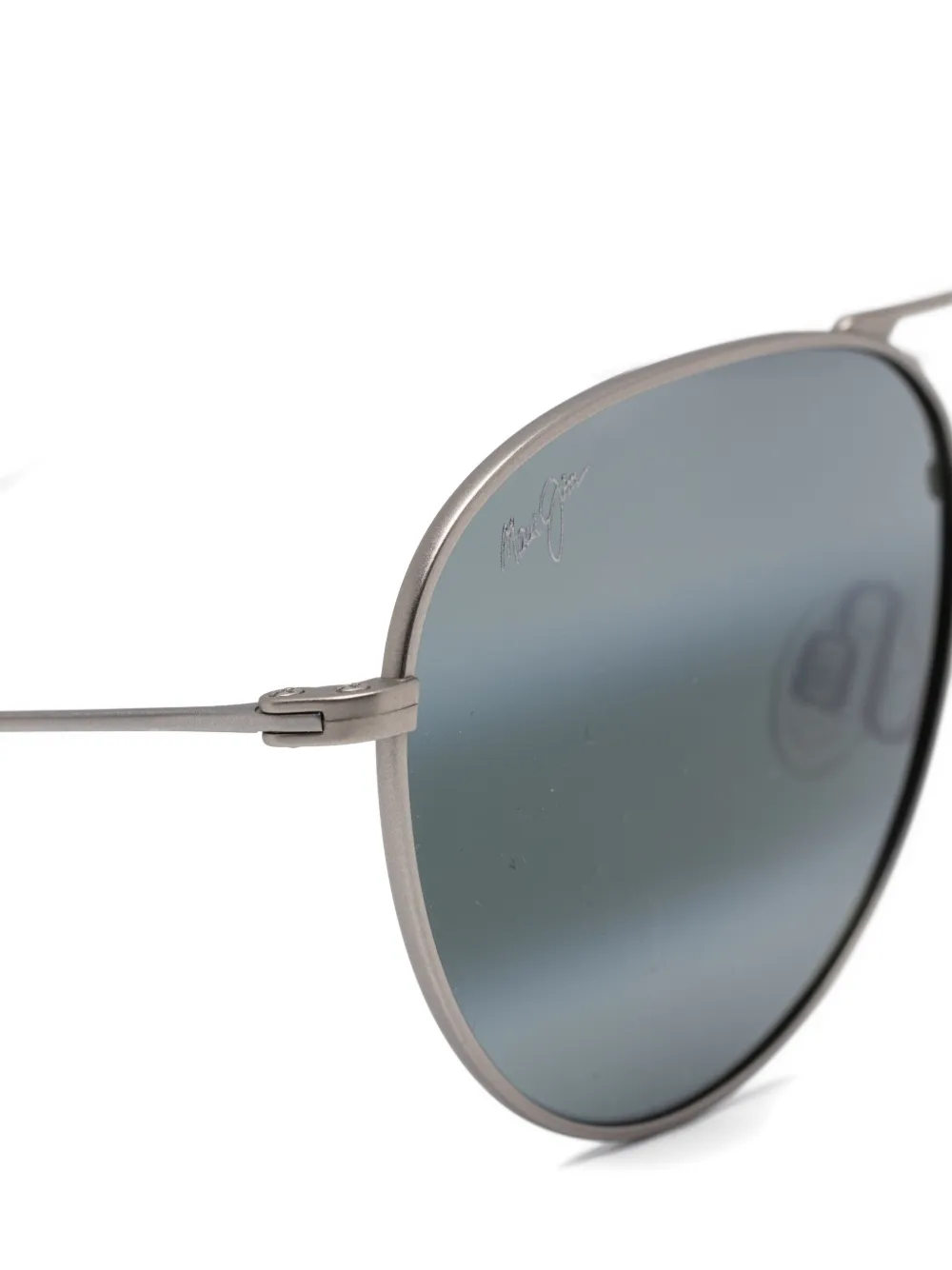 Maui Jim Zonnebril met piloten montuur Zilver