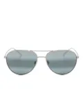 Maui Jim pilot-frame sunglasses - Silver