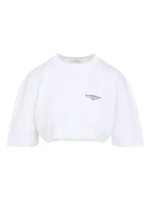 Tシャツ・カットソー GIVENCHY Women Tunic Tops BW70EKGYPV100 WHITE Givenchy T-Shirt - White - Women | BW70EKGYPV100 | thebs.com