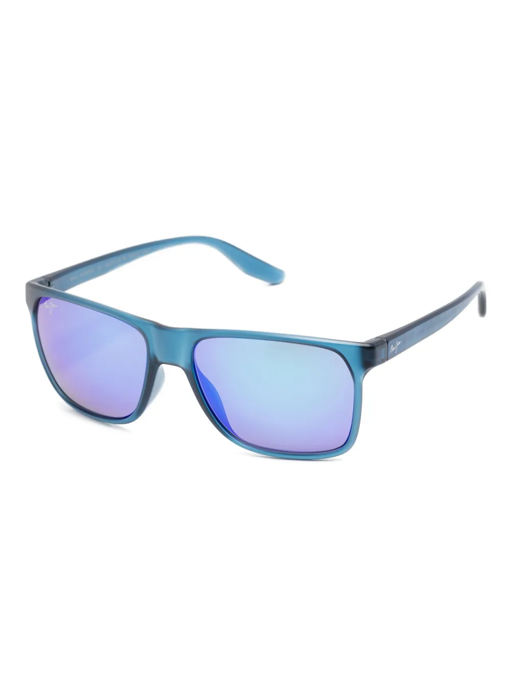Maui Jim Pailolo rectangle-frame sunglasses Blauw