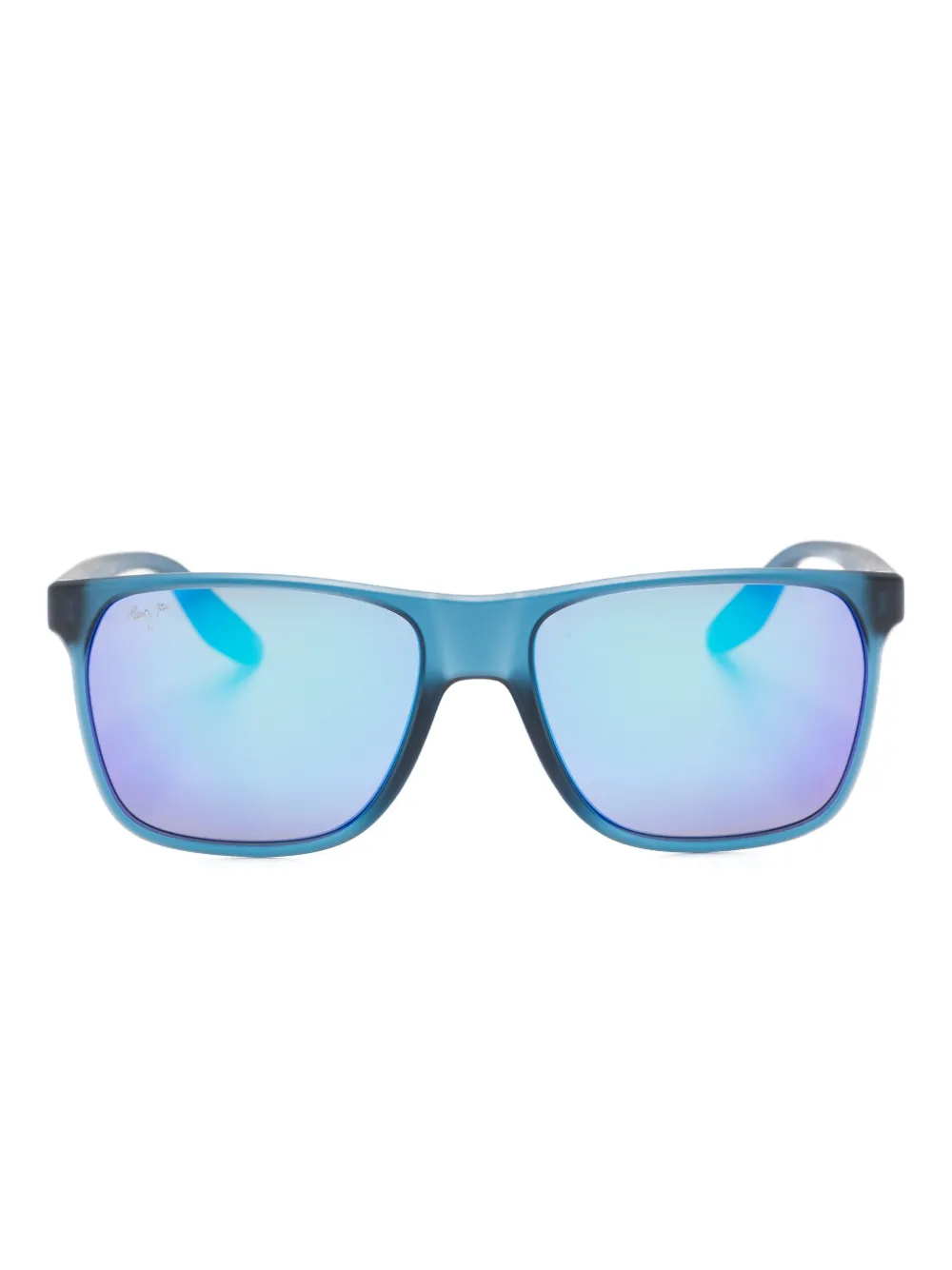 Maui Jim Pailolo rectangle-frame sunglasses Blauw