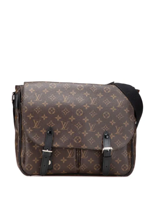 Louis Vuitton Pre-Owned 2016 Monogram Macassar Christopher Messenger crossbody bag