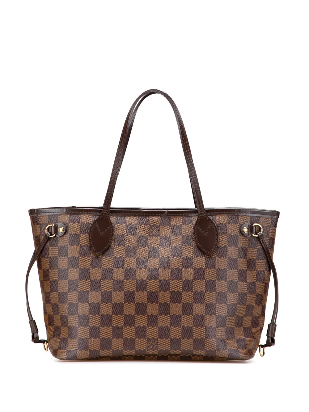 Louis Vuitton Pre-Owned 2009 ダミエ エベヌ ネヴァーフル PM トートバッグ - ブラウン Louis Vuitton Pre-Owned 2009 ダミエ エベヌ ネヴァーフル PM トートバッグ - ブラウン