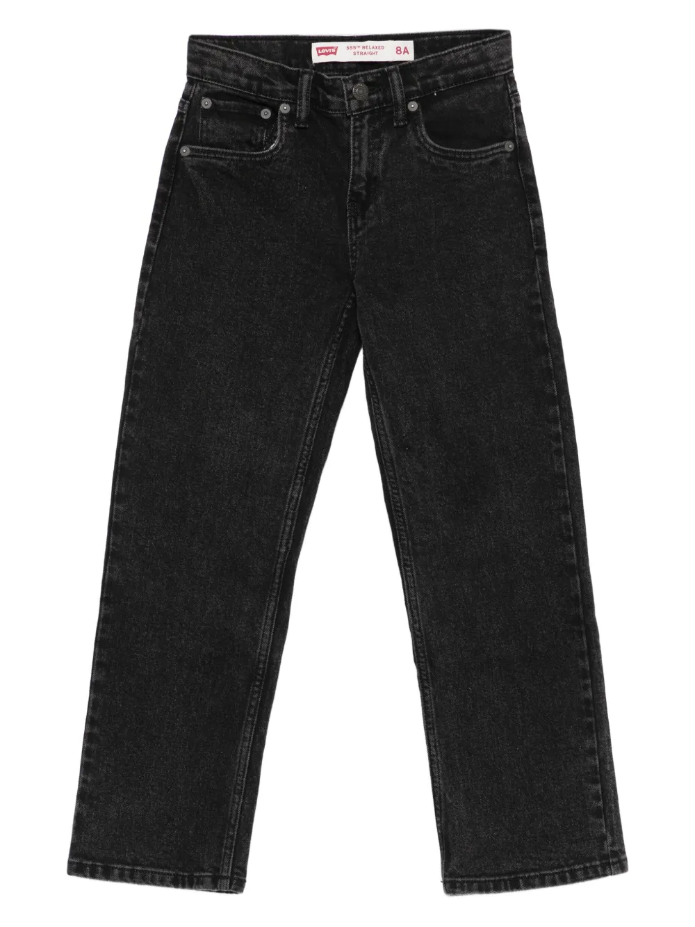 Levi's Kids Straight jeans Zwart
