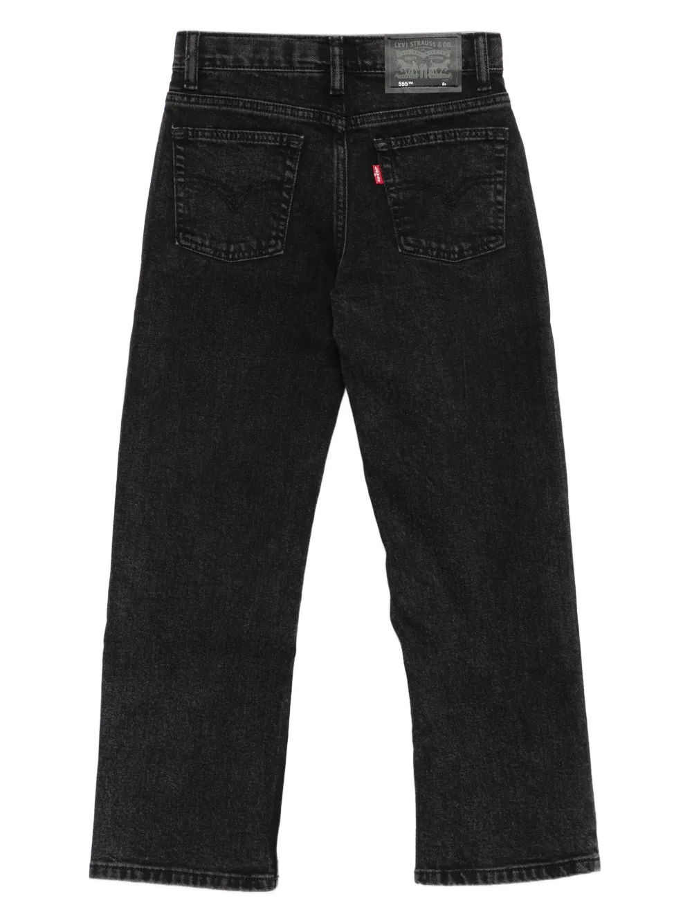 Levi's Kids Straight jeans Zwart