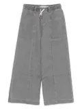 Levi's Kids elasticated-waist panelled trousers - Grey