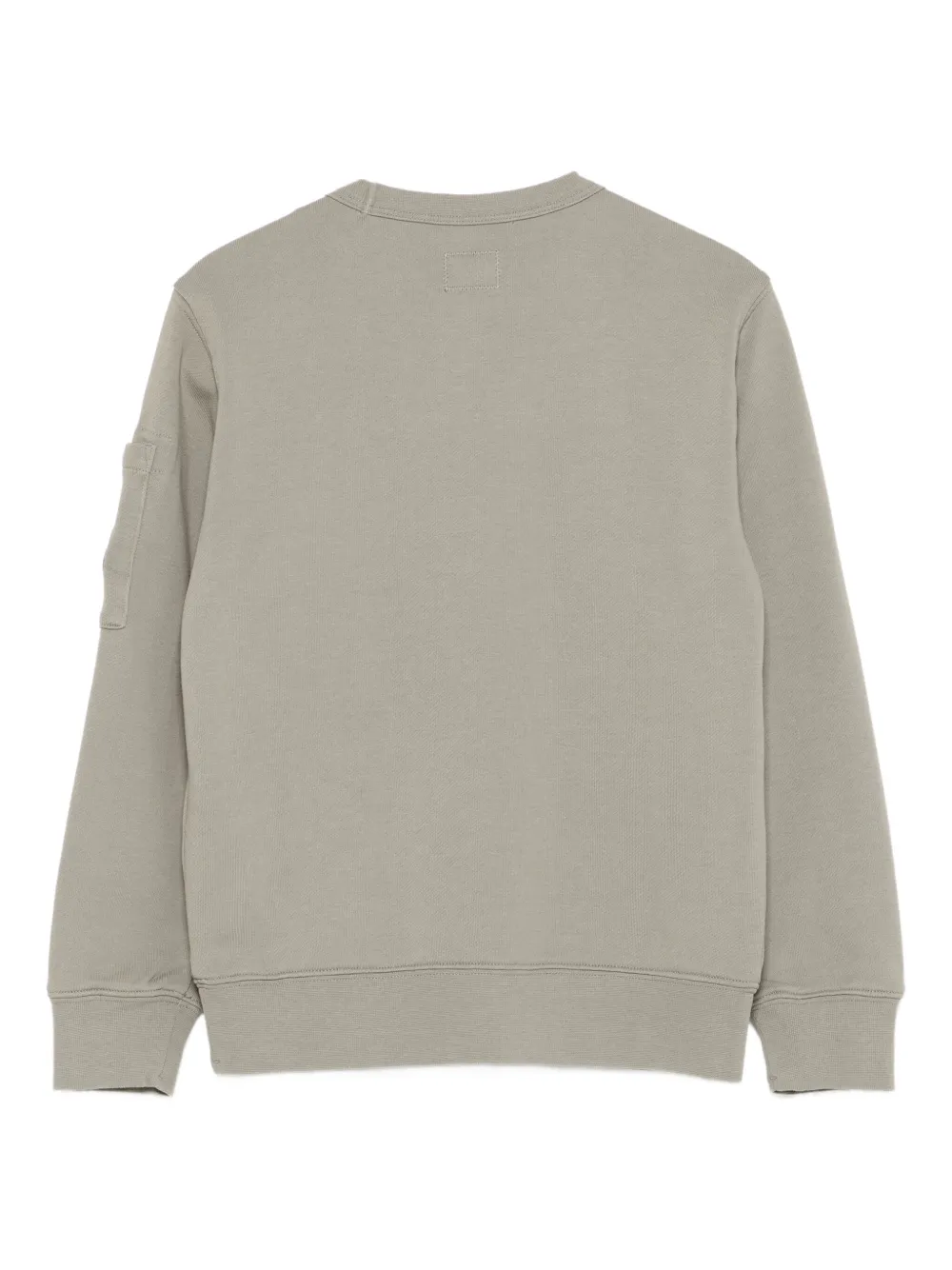 C.P. Company Kids Sweater met logoprint en zaklens Groen