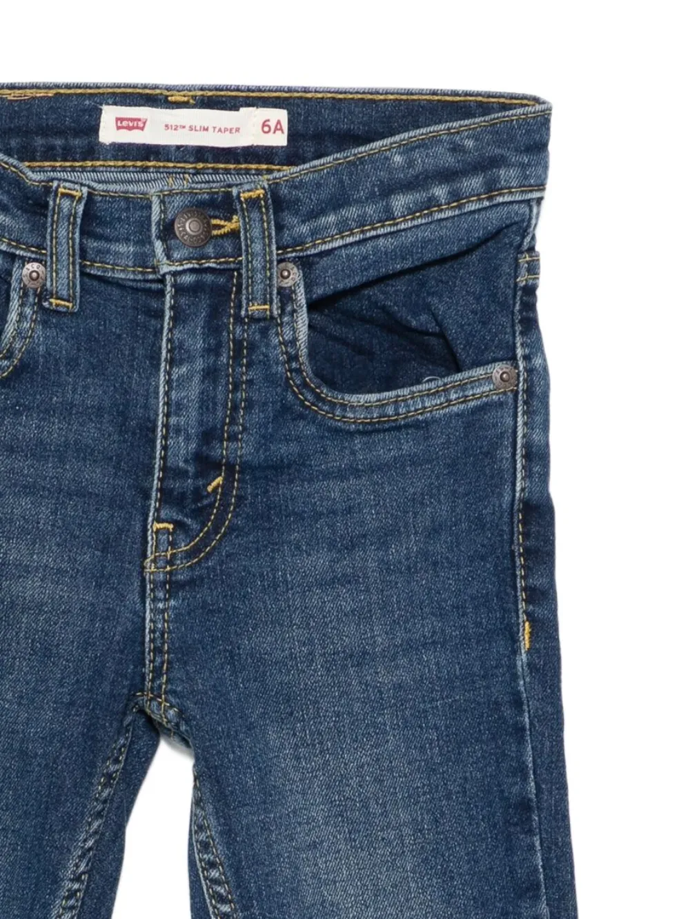 Levi's Denim Straight-leg Jeans In Blue