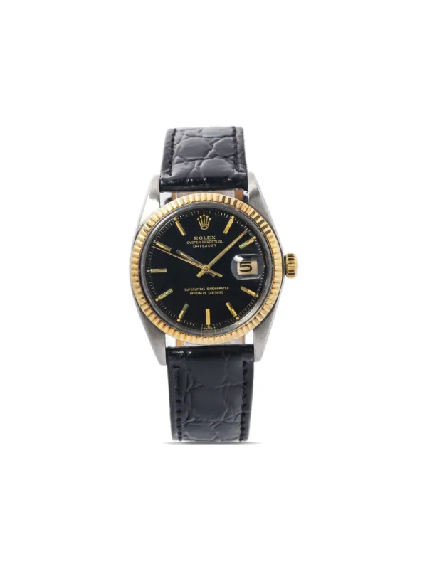 Rolex Lady Datejust 36mm Rolex DateJust 36mm Black FARFETCH IN