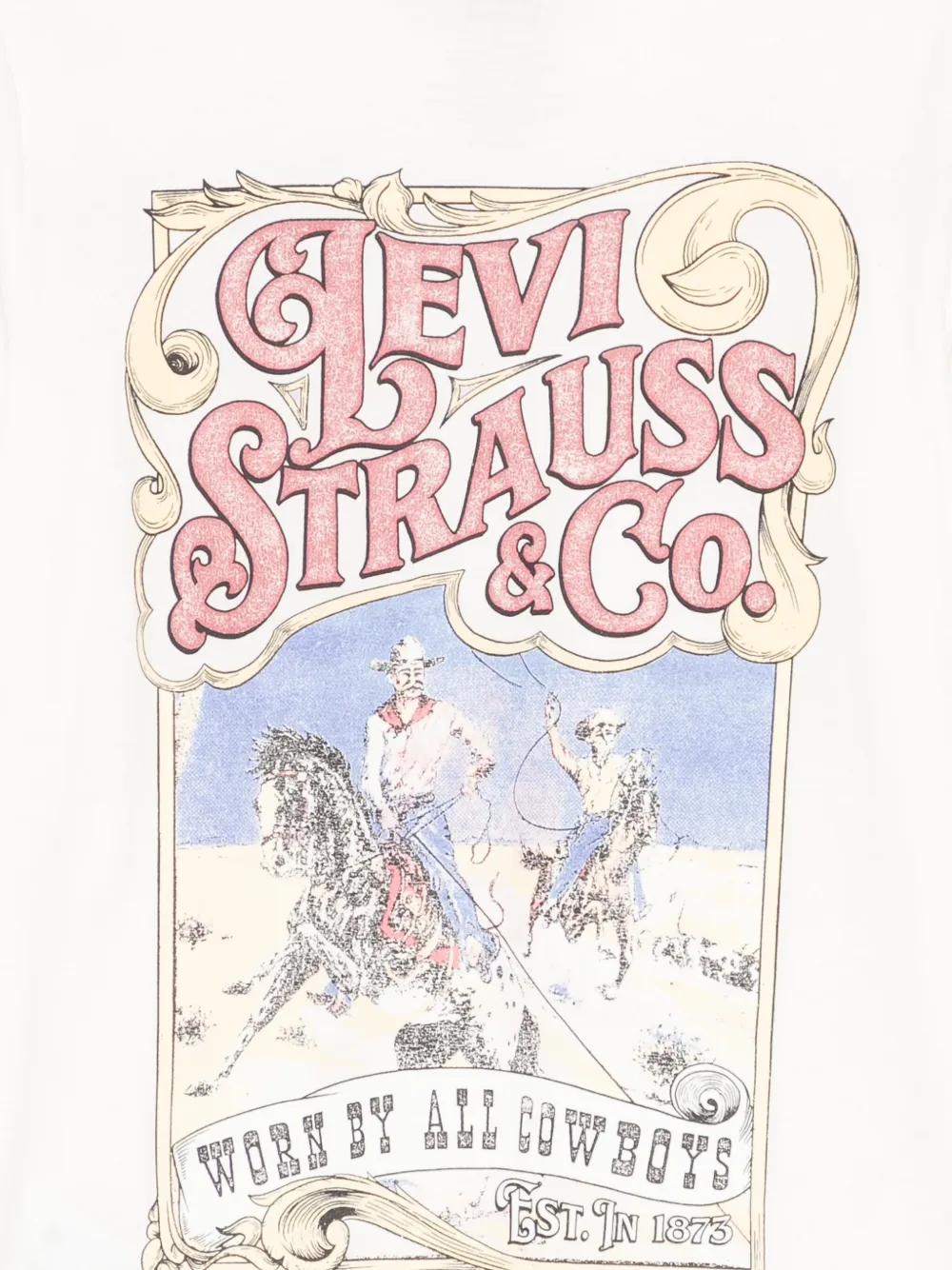 Levi's Kids T-shirt met print Wit