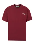 MSGM Kids logo-embroidered cotton T-shirt