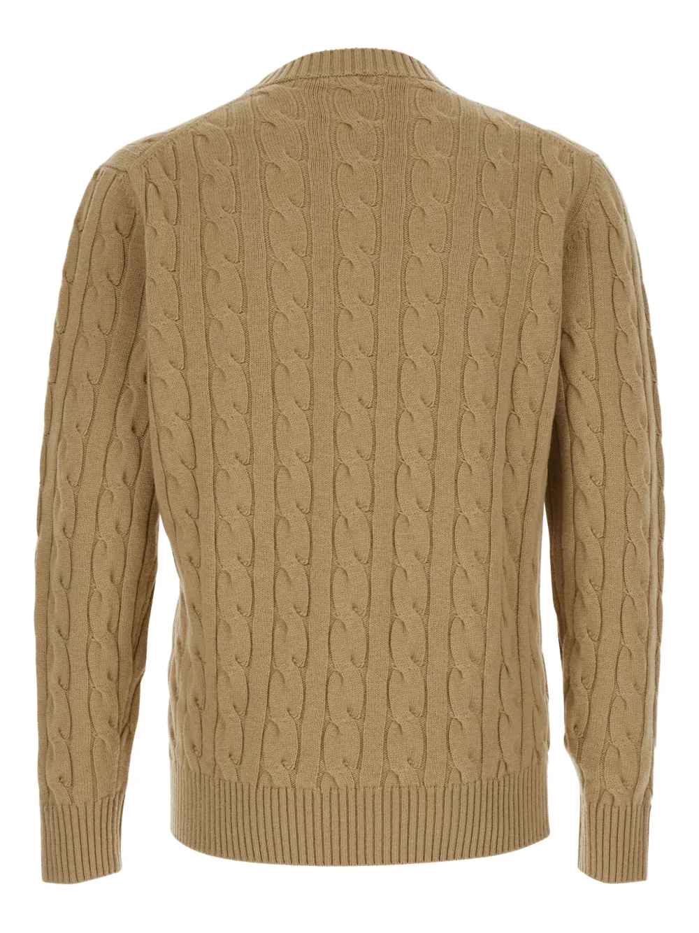 Kangra Kabelgebreide trui - Beige