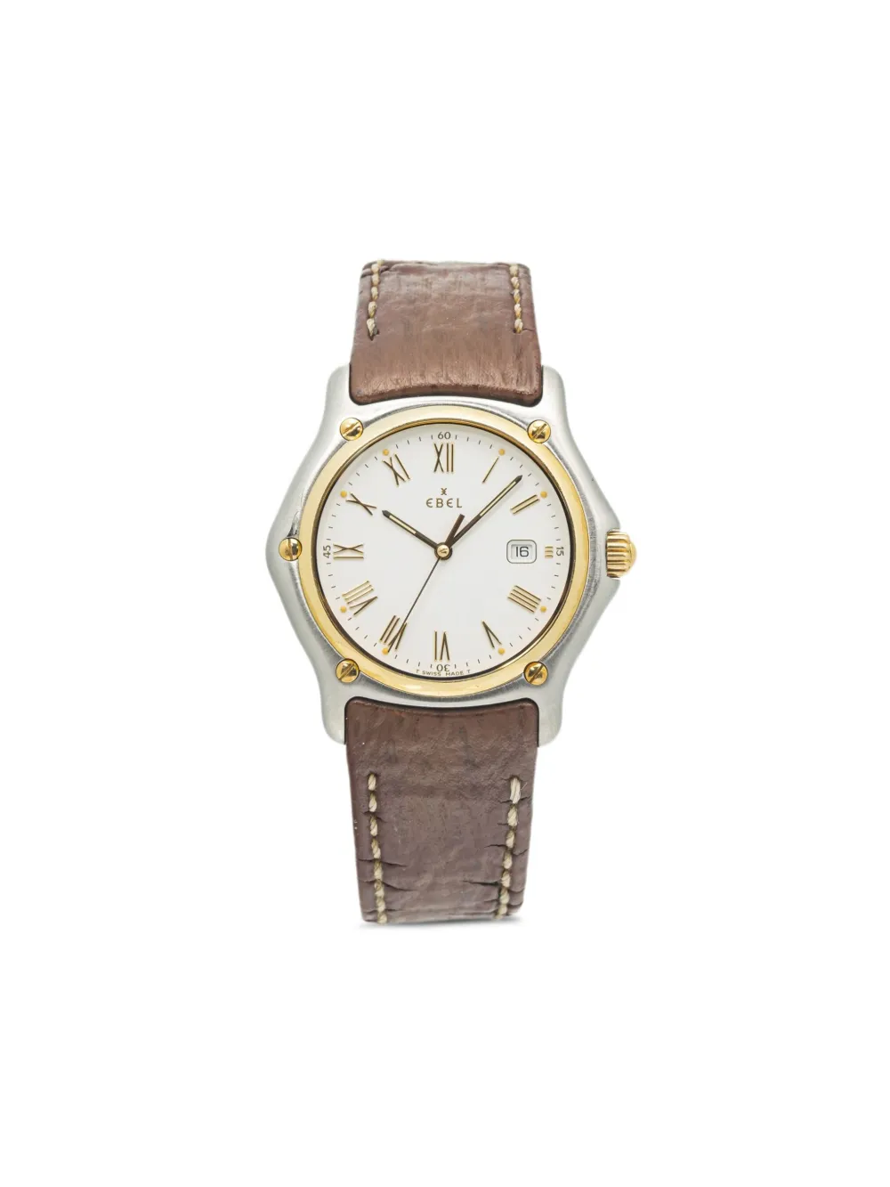 EBEL PREOWNED 18K yellow gold 38mm | White | Image 1