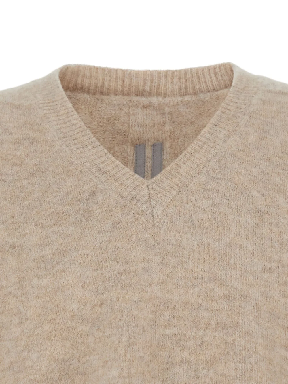Rick Owens Trui met V-hals Beige