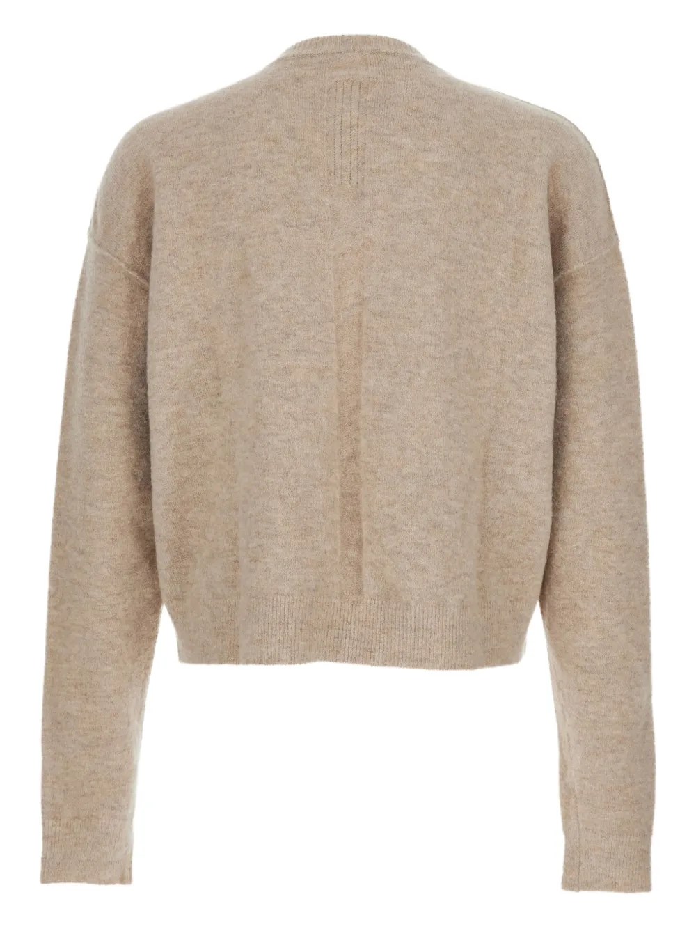 Rick Owens Trui met V-hals - Beige