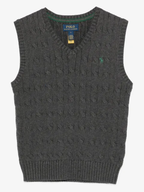 POLO RALPH LAUREN KIDS ケーブルニット ベスト