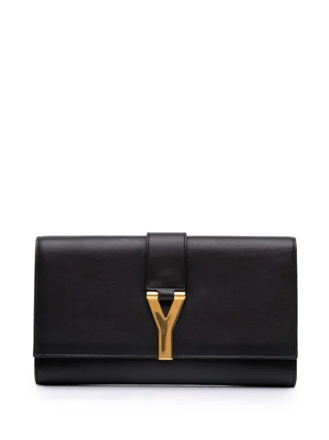 Saint Laurent Pre-Owned 2015 Calfskin Classic Y Ligne clutch bag