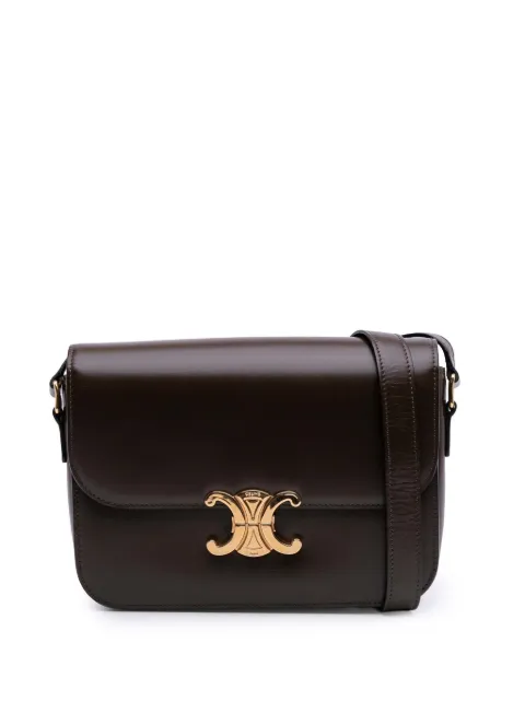 Céline Pre-Owned 2019 Classique Shiny Calfskin Triomphe crossbody bag