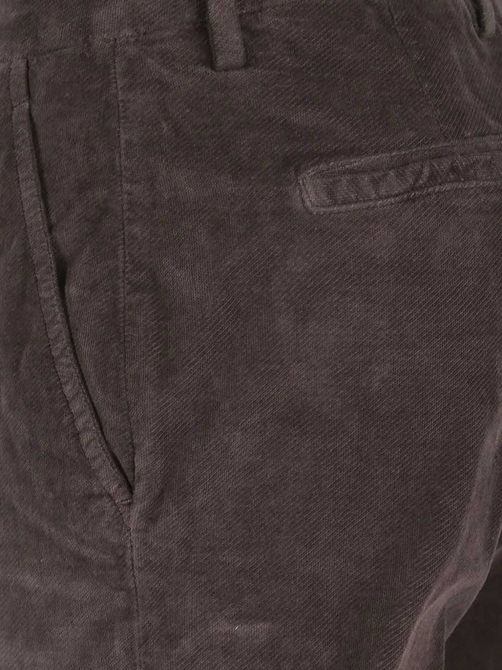 True Royal Straight-leg Trousers In Brown