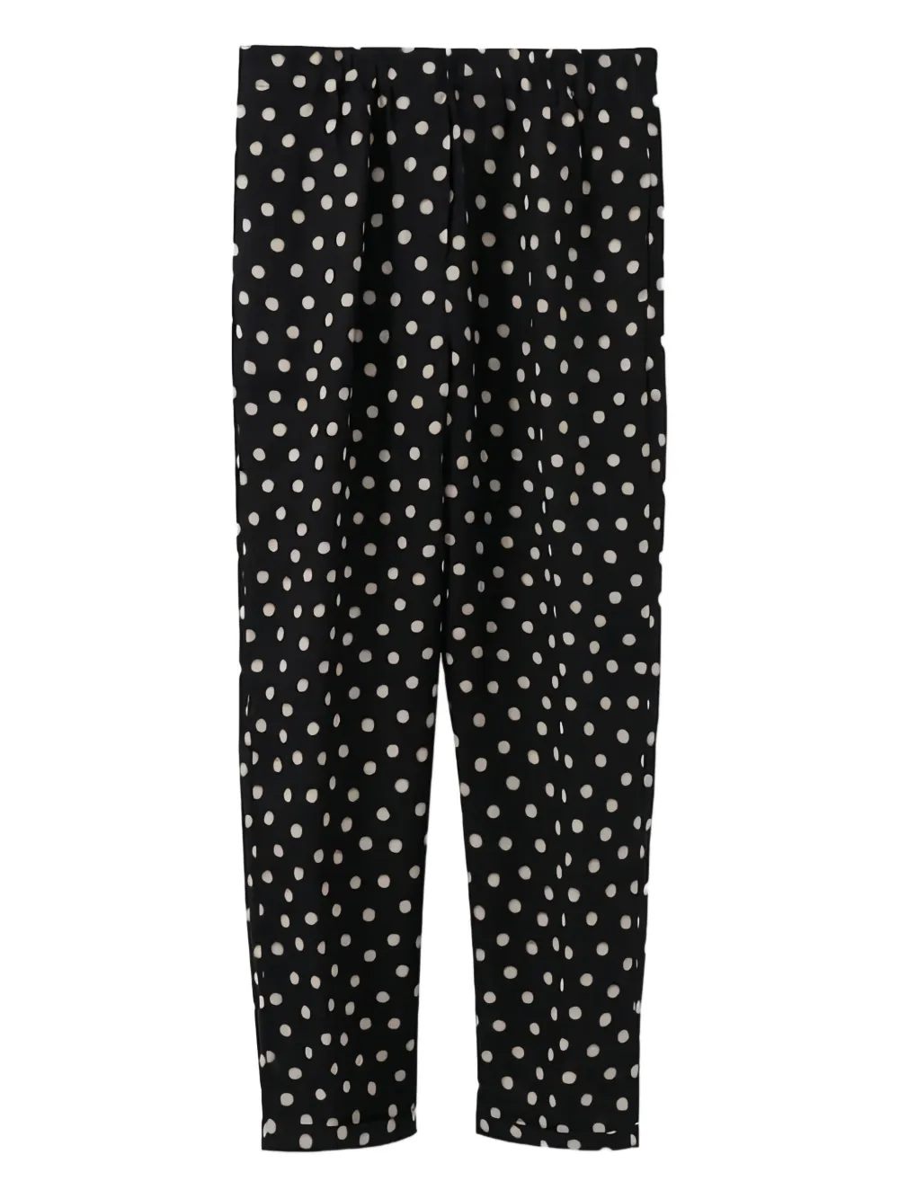 Rosso 35 polka-dot pants - ブラック Rosso 35 polka-dot pants - ブラック