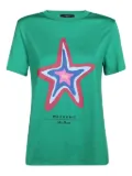 Weekend Max Mara star-print cotton T-shirt - Green