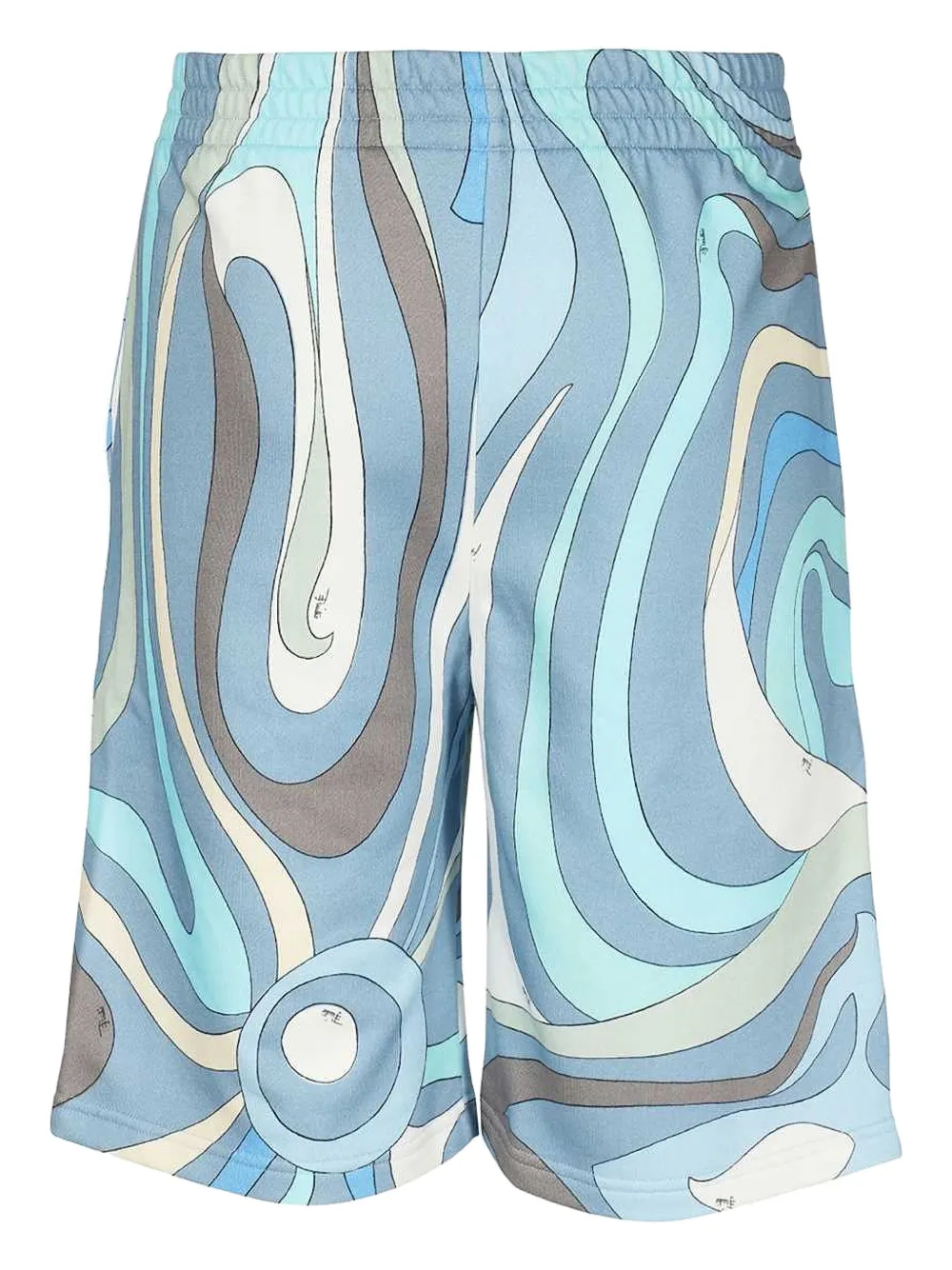 PUCCI Shorts met print - Blauw