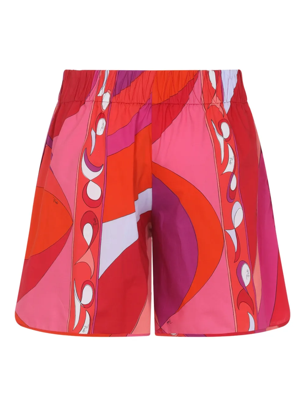 PUCCI abstract-print elastic-waist shorts | Short Shorts | Image 2